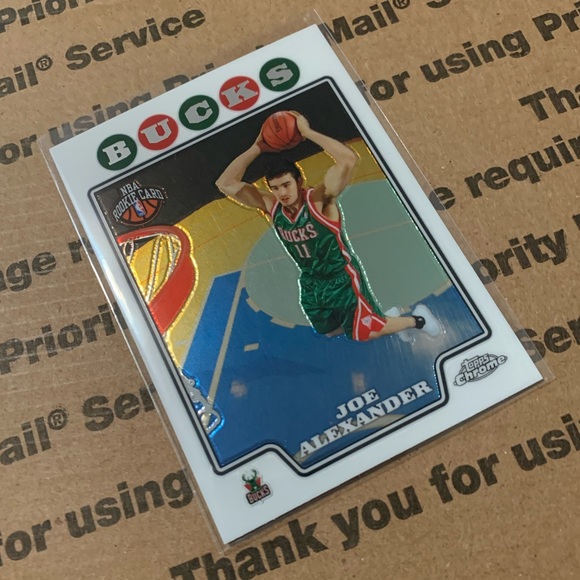 Joe Alexander ‘08 Topps Chrome Rookie Card - Picture 3 of 5